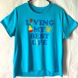 Disney World - “Living My Best Life” park favorites Women’s T-shirt